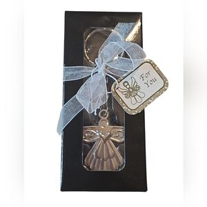 Silver Angel Key Chain with Gift Tag